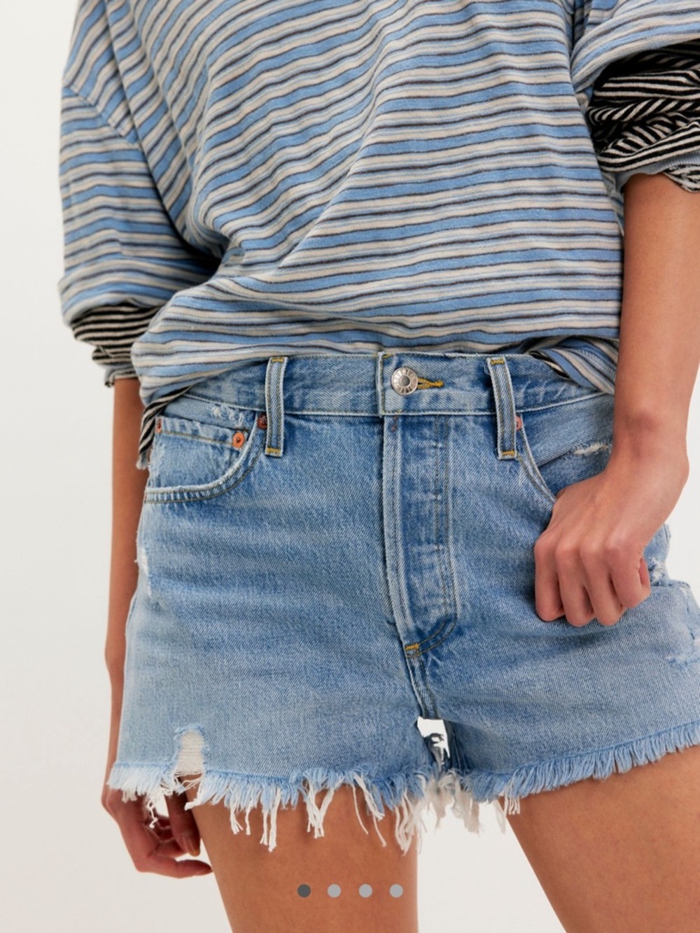AGOLDE Parker Shorts